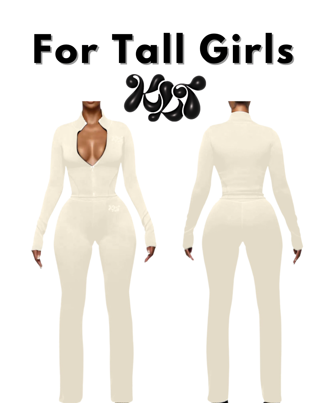 Cream Pants Set