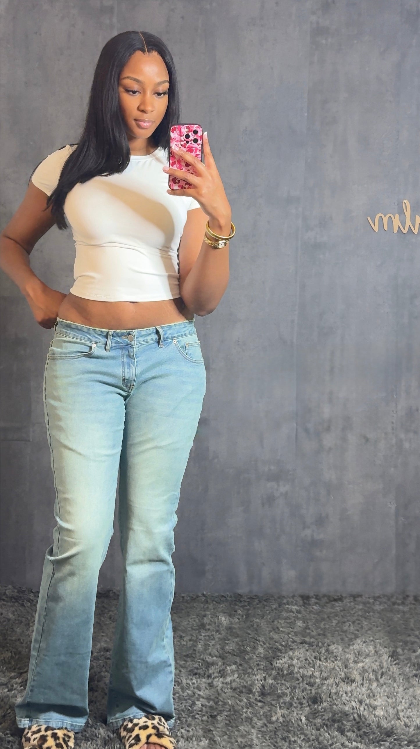 Low Rise Blue Jeans: The Blueprint 002