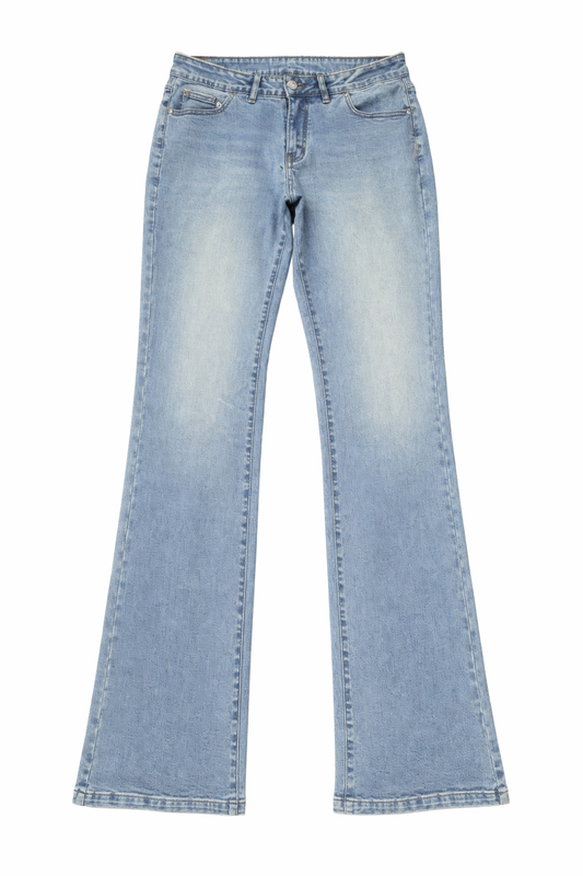 Low Rise Blue Jeans: The Blueprint 002