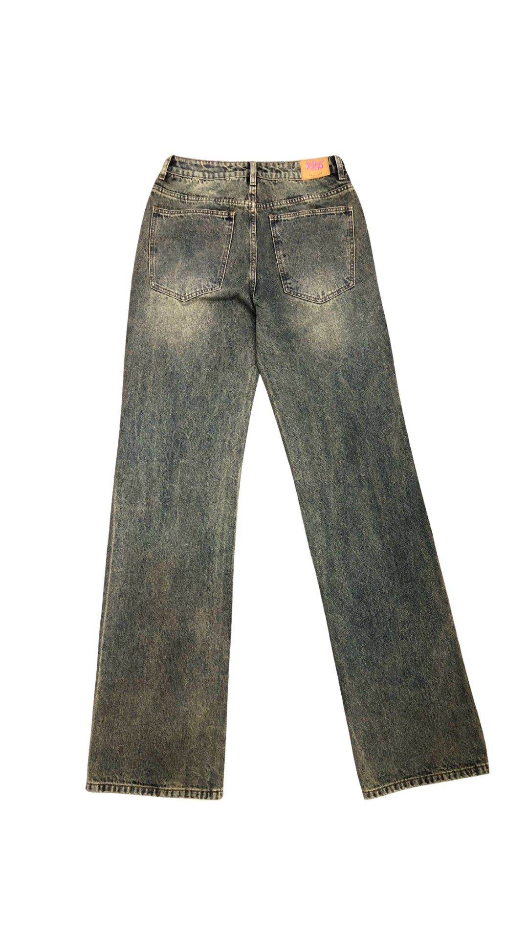 The Blueprint: 001 Retro Acid Blue Jeans