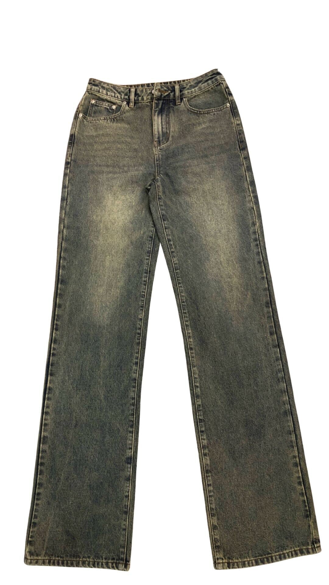The Blueprint: 001 Retro Acid Blue Jeans